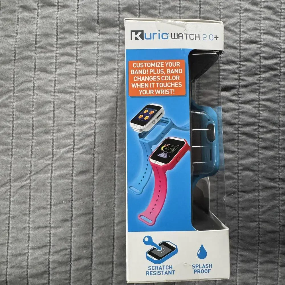 NEW Kurio Watch 2.0+ Blue Kids Smart Watch Bluetooth Camera‎ Apps Messaging